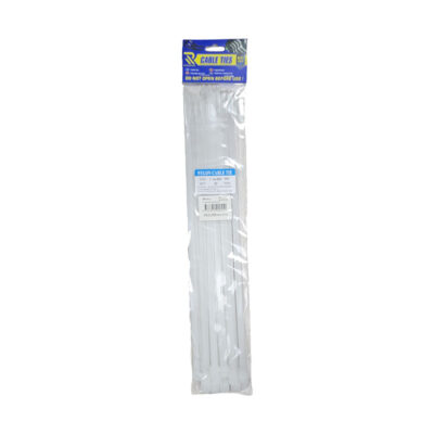 Rchang Δεματικά καλωδίων 4.8x250mm 40τμχ λευκά - White Cable Ties