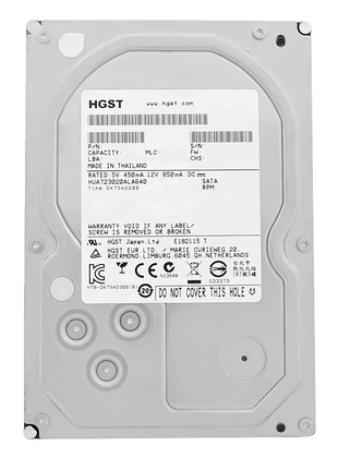 HITACHI σκληρός δίσκος Exos 5E8 3.5", 3TB, 7200RPM, 64MB, 6Gb/s, FR