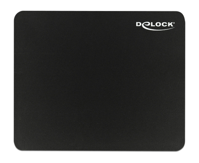 12005 DELOCK mouse pad 12005, 22x18x0.2cm, μαύρο