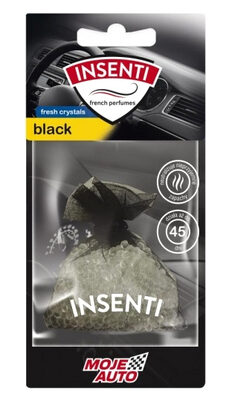MOJE AUTO κρεμαστό αρωματικό αυτοκινήτου 15-505, Black, crystals, 20g