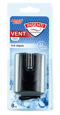MOJE AUTO αρωματικό αεραγωγών αυτοκινήτου 15-553, ice aqua, gel, 8ml