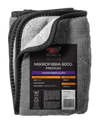 19-631 MOJE AUTO απορροφητική πετσέτα μικροϊνών 19-631, 40x60cm, γκρι