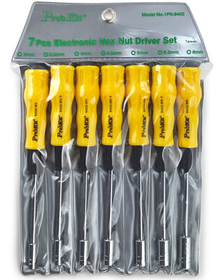 1PK-9402-1 PROSKIT σετ κατσαβίδια καρυδάκια 1PK-9402, 7τμχ