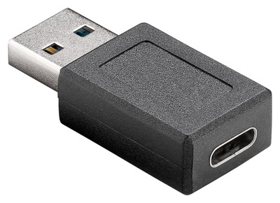 45400 GOOBAY αντάπτορας USB σε USB-C θηλυκό 45400, 5Gbps, μαύρος