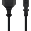 50084 GOOBAY καλώδιο τροφοδοσίας Euro 50084, 2x0.75 mm², 1.5m, μαύρο