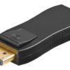 51719 GOOBAY αντάπτορας DisplayPort σε HDMI 51719, 1920x1200p, μαύρος