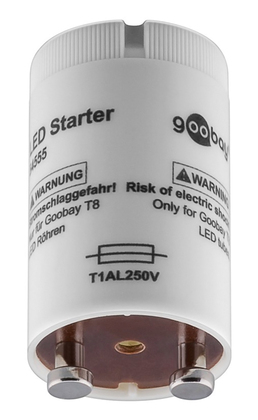 54555 GOOBAY LED starter 54555 για λάμπες T8 LED tube, 30W, IP20