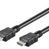 58443 GOOBAY καλώδιο HDMI 58443 με Ethernet, 4K/30Hz, 10.2Gbps, 5m, μαύρο