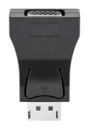 63489 GOOBAY αντάπτορας DisplayPort σε VGA 63489, gold-plated, μαύρος