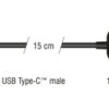 DELOCK αντάπτορας δικτύου 66045, USB, 2.5Gbps Ethernet, μαύρος