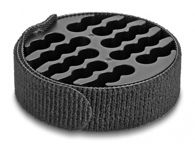 66057 DELOCK οργανωτής καλωδίων 66057 με δεματικό τύπου velcro, 24 καλωδίων