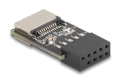 67175 DELOCK αντάπτορας USB 2.0 Pin σε USB Type-E Key A 67175