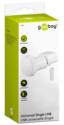 67269-1 GOOBAY universal single LNB για μια συσκευή 67269, DVB-S2