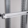 DELOCK αντάπτορας επέκτασης βάθους για rack 67272, έως 10cm, 1U, μαύρο