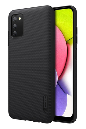 6902048224117 NILLKIN θήκη Super Frosted Shield για Samsung Galaxy A03S/A037G, μαύρη