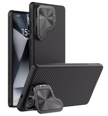 NILLKIN θήκη CamShield Prop για Samsung Galaxy S25 Ultra, μαύρη