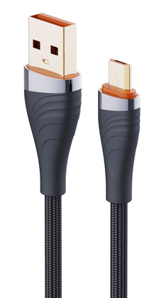 6933138600535 LDNIO καλώδιο micro USB σε USB LS691, 30W, 1m, γκρι