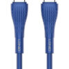 LDNIO καλώδιο USB-C σε USB-C LC672C, 65W PD, 2m, μπλε