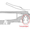 GOOBAY βύσμα RJ45 72500, CAT 5e UTP, διάφανο, 10τμχ