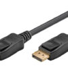 74744 GOOBAY καλώδιο DisplayPort 74744, 8K/120Hz, 40 Gbps, 2m, μαύρο