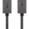 GOOBAY αντάπτορας DisplayPort σε HDMI 75271, 4K/60Hz, 0.2m, γκρι
