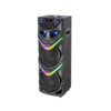 Φορητό ηχείο subwoofer με 2 μικρόφωνα Karaoke - CH-1089 - 801131