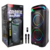 Φορητό ηχείο subwoofer με 2 μικρόφωνα Karaoke - ZQS-8258 - 801179