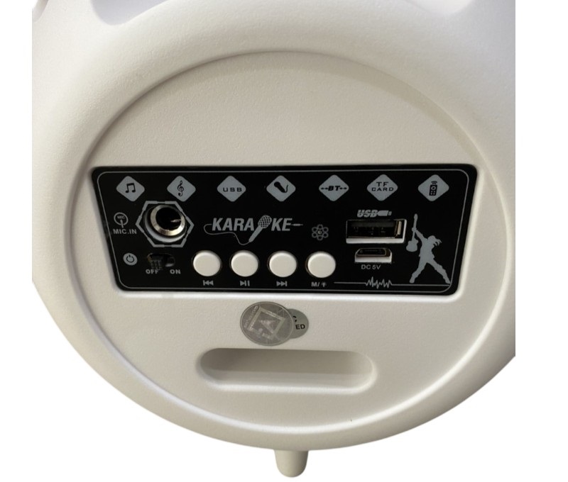 Φορητό ηχείο subwoofer - QS-612 - 813218 - White