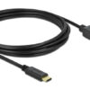 DELOCK καλώδιο USB-C σε USB Type B 83666, 480Mbps, 3m, μαύρο