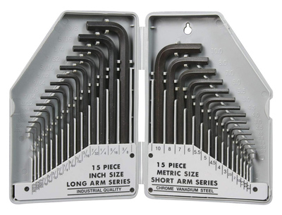 8PK-027 PROSKIT σετ κλειδιά Allen 8PK-027 σε σχήμα L, με θήκη, 30τμχ