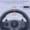 Σετ τιμονιέρα gaming με πετάλια - PXN-V9 GEN2 - 903273