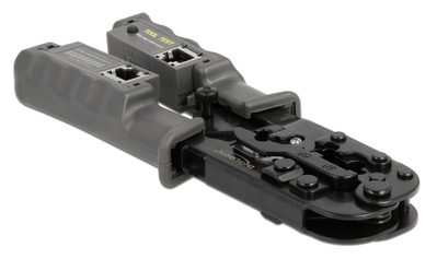 90510 DELOCK εργαλείο πτύχωσης με απογυμνωτή & tester 90510, 8P/6P/4P