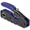 90577 DELOCK πρέσα ακροδεκτών 90577 για καλώδια δικτύου RJ45/8P, με 2 λεπίδες