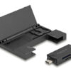 DELOCK card reader 91014 για SD & micro SD, με θήκη, USB/USB-C, 5Gbps, μαύρο