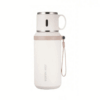 Φορητό παγούρι-θερμός με κούπα - 650ml - 219507 - White