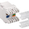 GOOBAY Keystone module RJ45 CAT 6 95740, UTP, 250MHz, λευκό