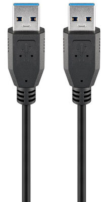 96117 GOOBAY καλώδιο USB 3.0 96117, 5 Gbps, 5m, μαύρο