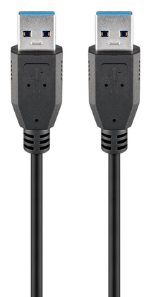 96117 GOOBAY καλώδιο USB 3.0 96117, 5 Gbps, 5m, μαύρο