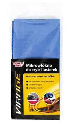 MOJE AUTO πανάκι καθαρισμού από μικροΐνες 97-031, 40x40cm, μπλε