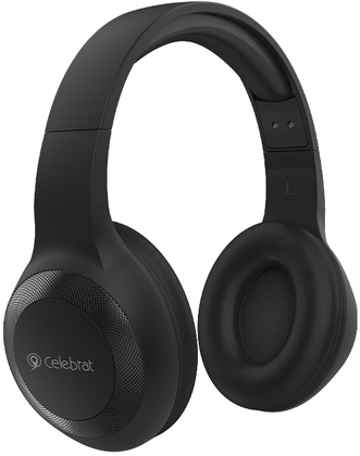 A23-BK CELEBRAT headphones με μικρόφωνο A23-ΒΚ, bluetooth, 40mm, μαύρο