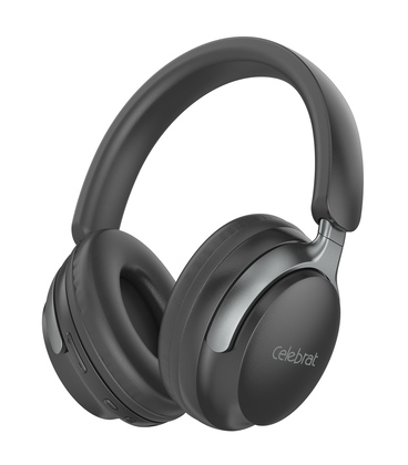 A40-BK CELEBRAT headphones A40, ασύρματα & ενσύρματα, 40mm, 250mAh, μαύρα