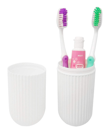 AG870C-1 Θήκη οδοντόβουρτσας ταξιδίου AG870C, 5.5x18.5cm, λευκή