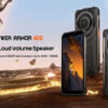 ULEFONE smartphone Power Armor 16S με ηχείο 3.5W, 5.93", 8/128GB, 9600mAh, IP68/IP69K, μαύρο