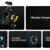 ULEFONE βάση ποδηλάτου για smartphone Armor Mount Pro AM01, μαύρη