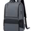 ARCTIC HUNTER τσάντα πλάτης B00532 με θήκη laptop 15.6", USB, 28L, γκρι
