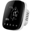 BHT-001-GCLW Smart θερμοστάτης αερίου BHT-001-GCLW, WiFi, χωνευτός, μαύρος