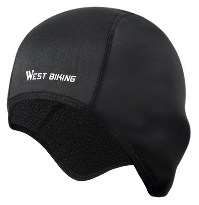 BIKE-0037 WEST BIKING ποδηλατικός σκούφος BIKE-0037, μαύρος