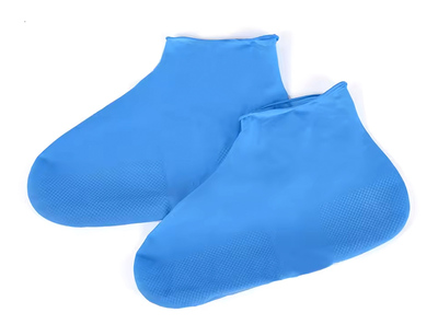 BQ41G Αδιάβροχα καλύμματα παπουτσιών BQ41G, σιλικόνης, 41-47 μέγεθος, μπλε