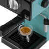 BRIEL μηχανή espresso A1, 1000W, 20 bar, μπλε
