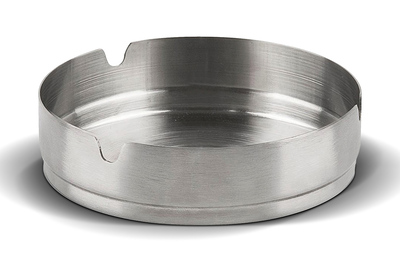 BRN-0176 BRUNO Ανοξείδωτο Σταχτοδοχείο στρογγυλό 10εκ. BRN-0176